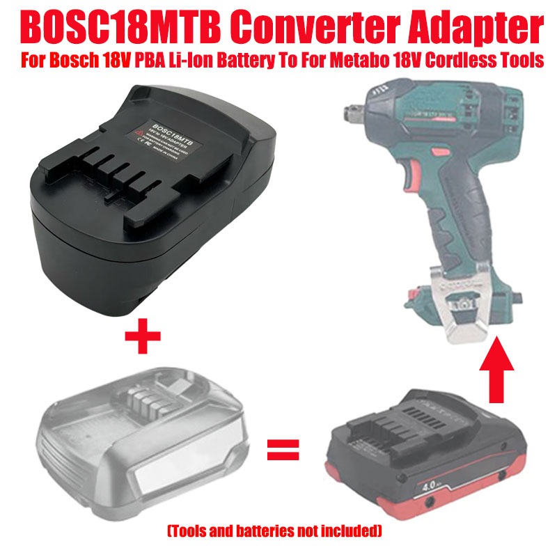 Power Tools Battery Adapter - Adapter/Przejściówka do akumulatorów narzędzi elektrycznych HAKSINKY