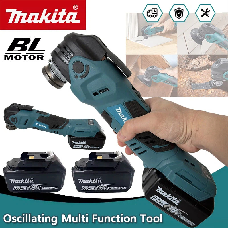 Power Tools Makita - Elektryczna piła oscylacyjna wielofunkcyjna Makita z