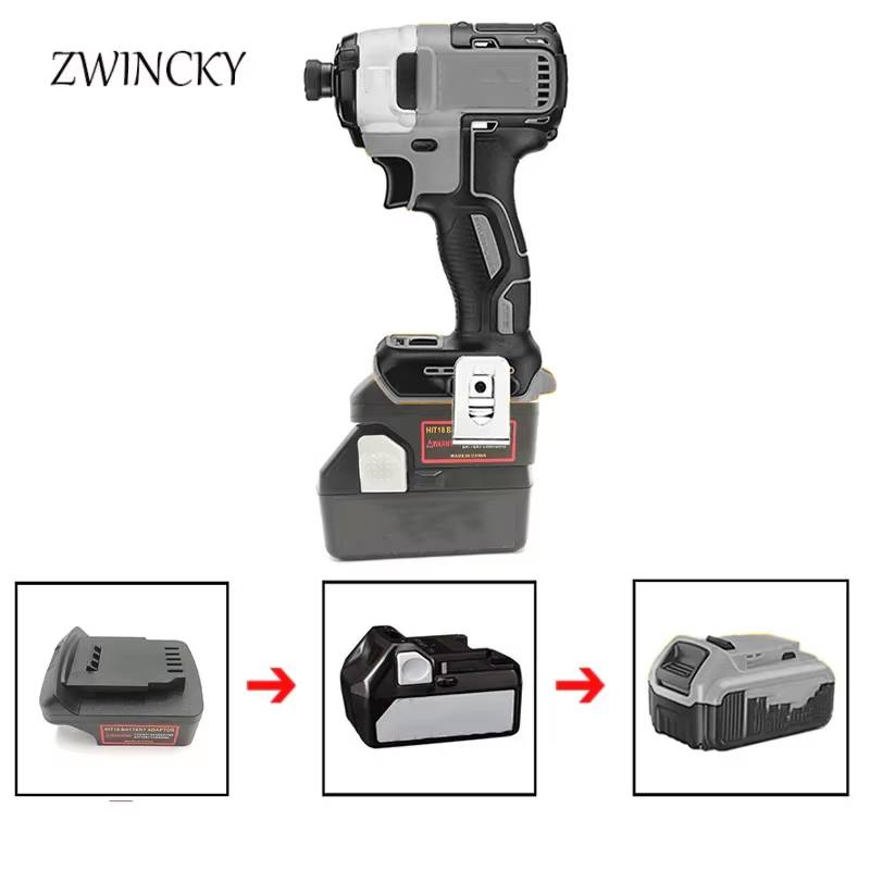 Power Tools Battery Adapter - Adapter ZWINCKY do użytku z akumulatorem