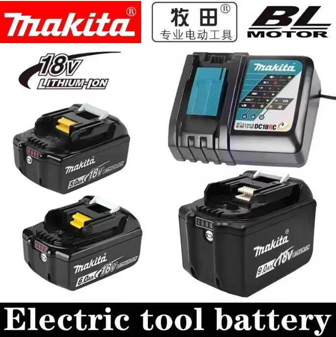 Power Tools Makita - Oryginalna bateria Makita 18V 9Ah 6Ah