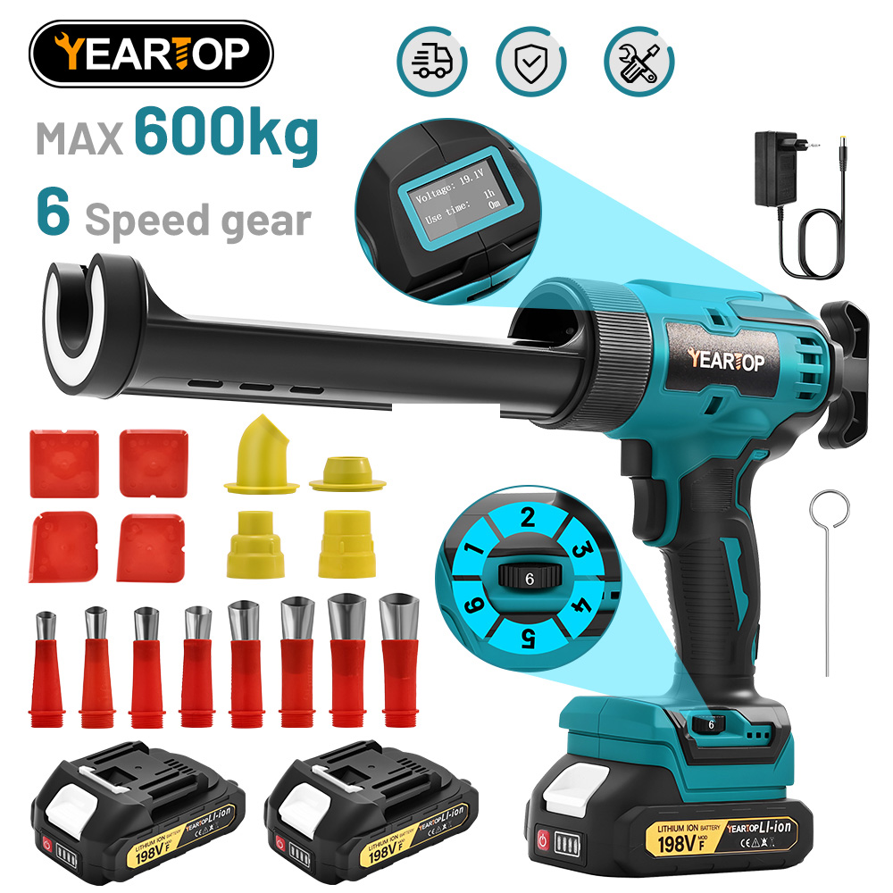 Power Tools Makita - Elektryczny pistolet do kleju, 6 prędkości,