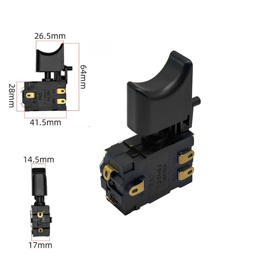 Power Tools Underwater - Przełącznik wiertarki elektrycznej litowej 12V 21V,