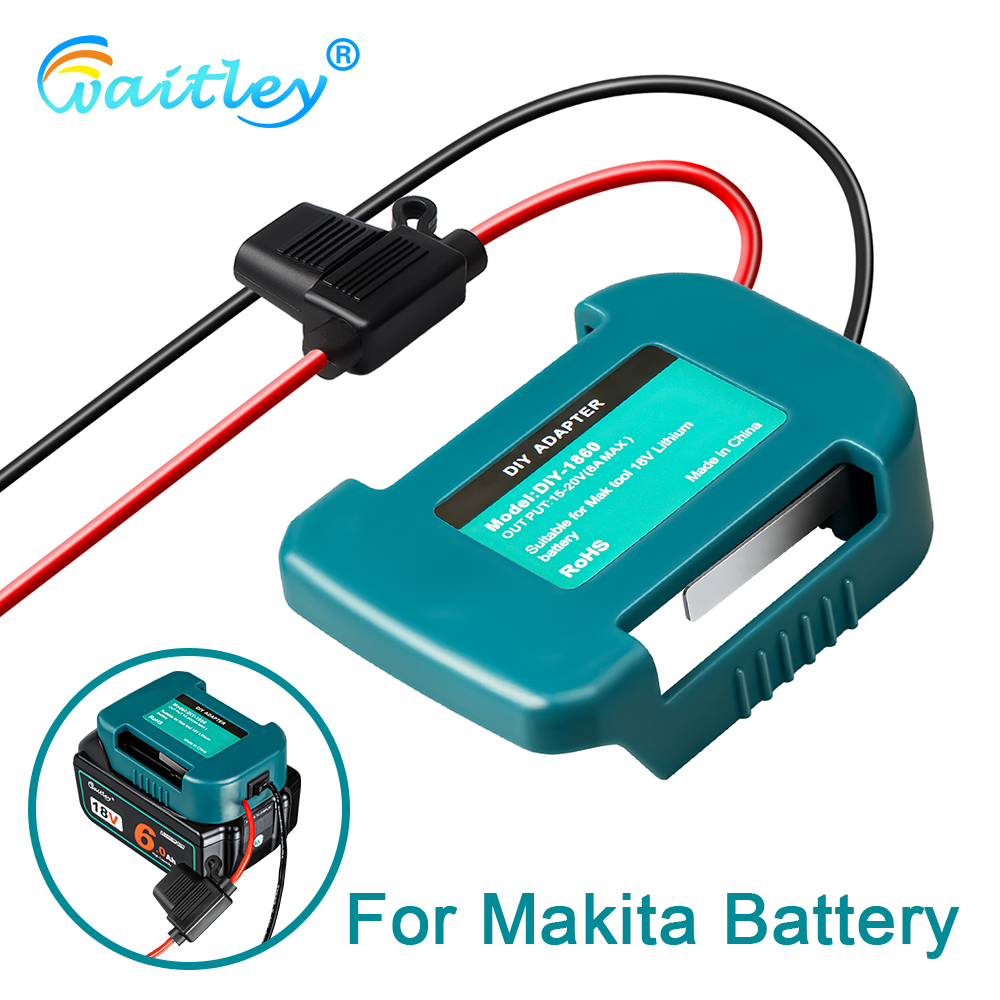 Power Tools Battery Adapter - Zewnętrzny adapter akumulatora konwerter do akumulatora