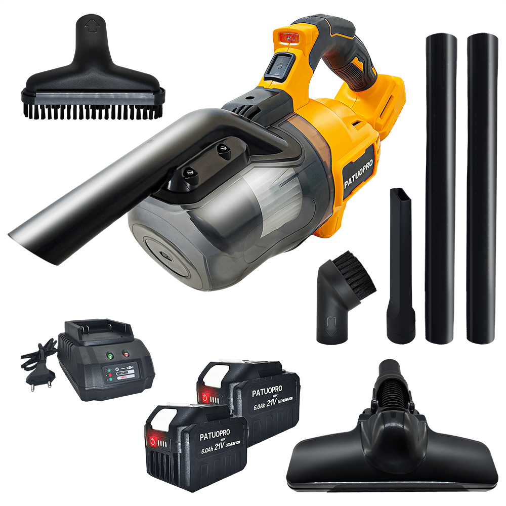 Power Tools For Home - PATUOPRO Bezszczotkowy Elektryczny Odkurzacz Bezprzewodowy Zbieracz