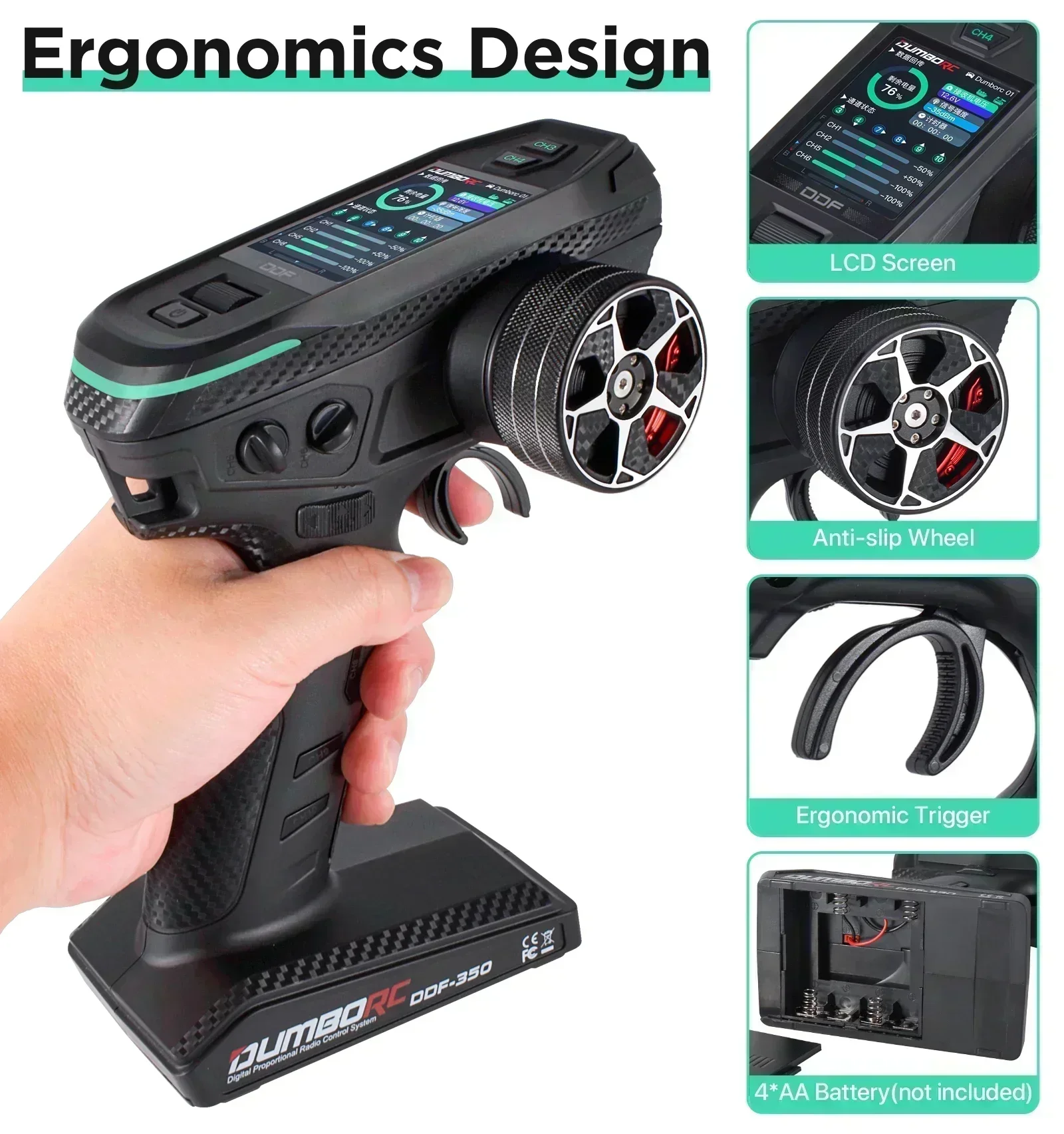 DUMBORC DDF-350 10CH RC Pilot  – Impact Driver Cordless recenzja i cena