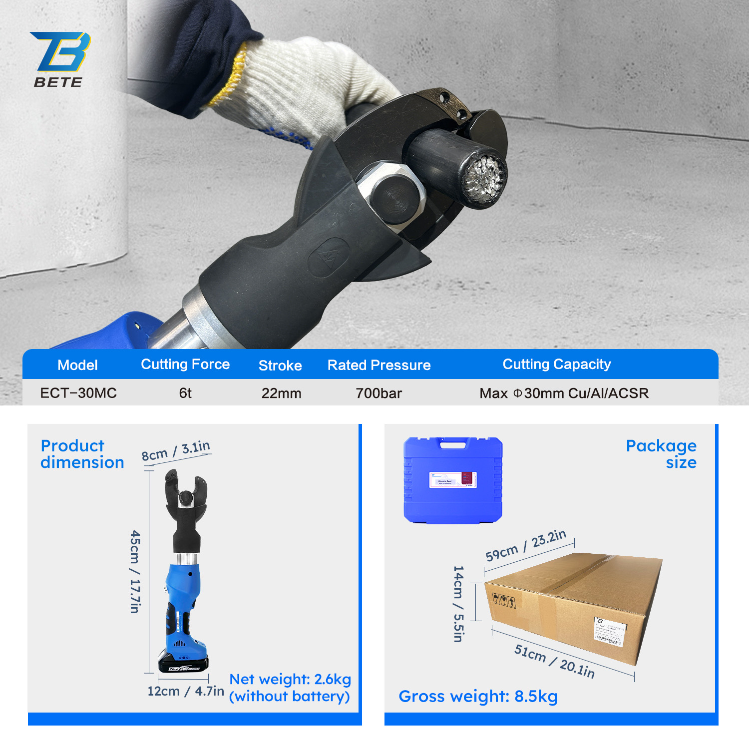 ECT-30MC Mini 6T Stoke 22MM Mi – Power Tools In Electrical recenzja i cena