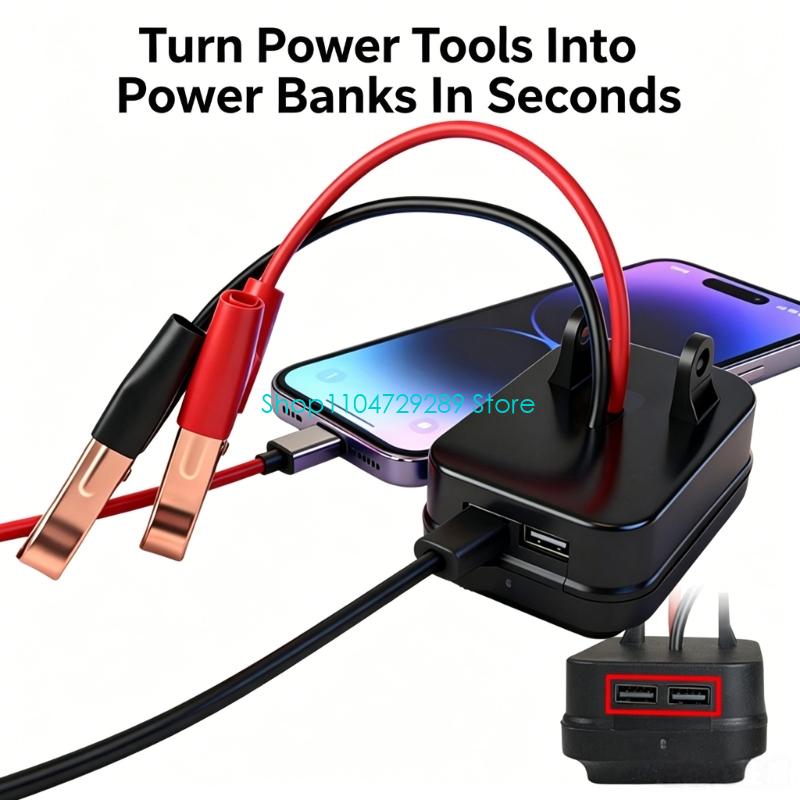 Adapter rozrusznika akumulator – Power Tools Battery Adapter recenzja i cena