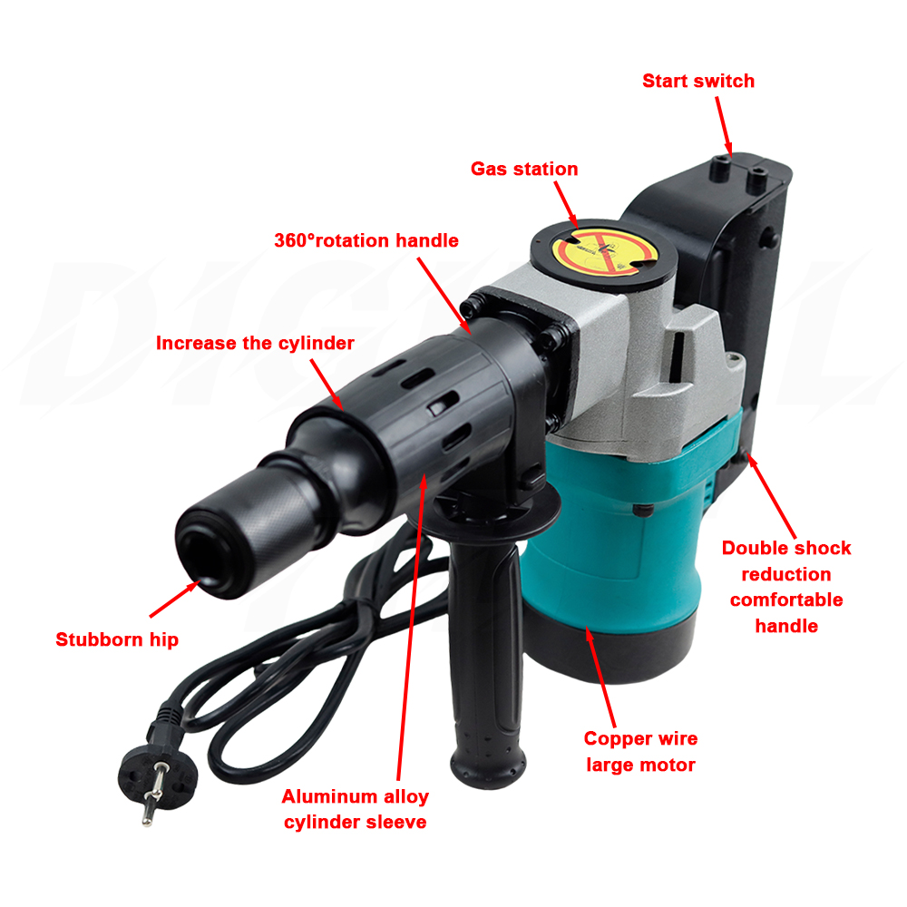 Wiertarka udarowa elektryczna  – Power Tools For Construction recenzja i cena