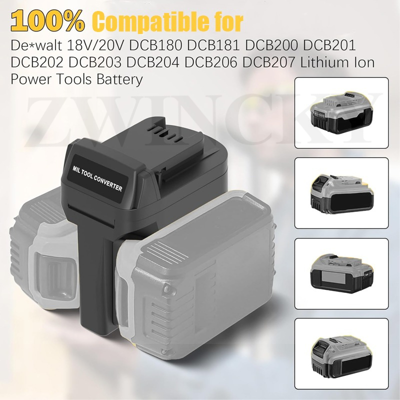 Adapter baterii ZWINCKY do aku – Power Tools Battery Adapter recenzja i cena