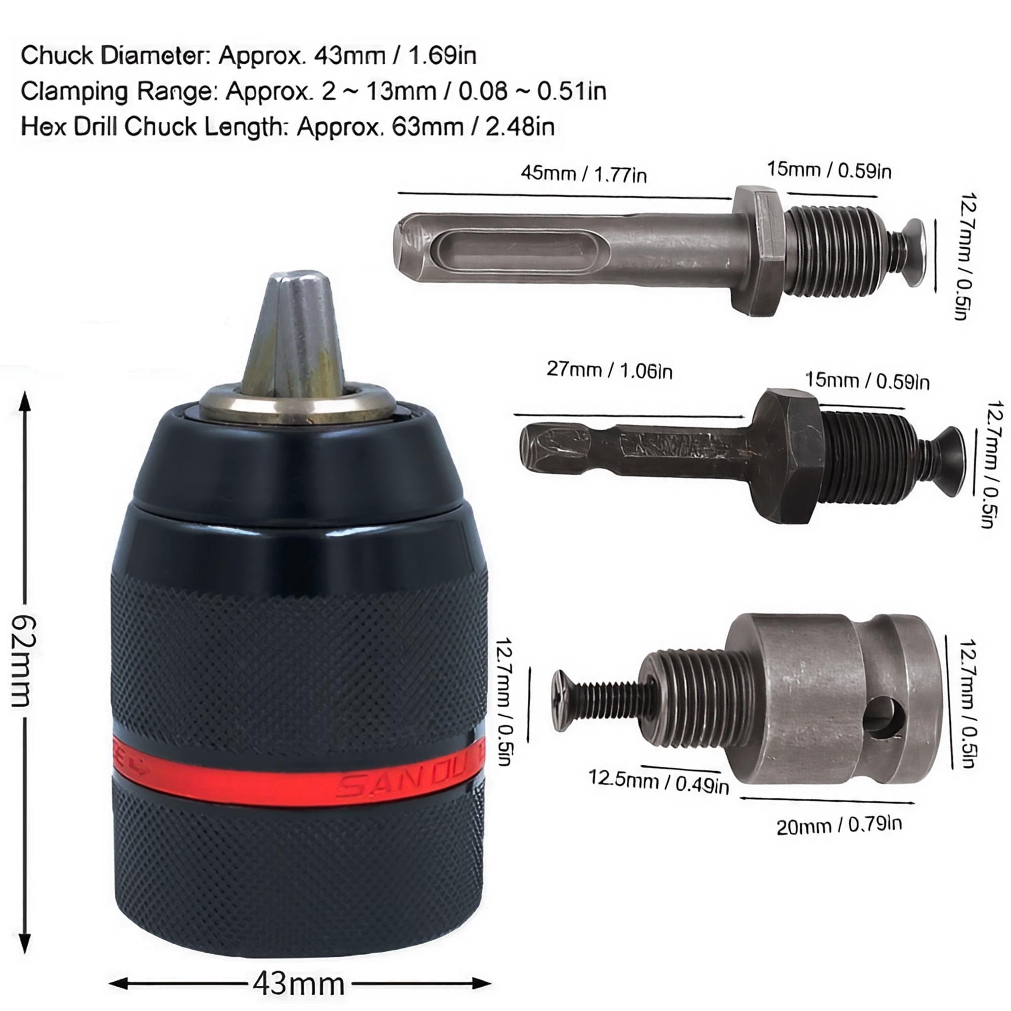 Bezkluczykowy uchwyt wiertarsk – Power Tools List recenzja i cena