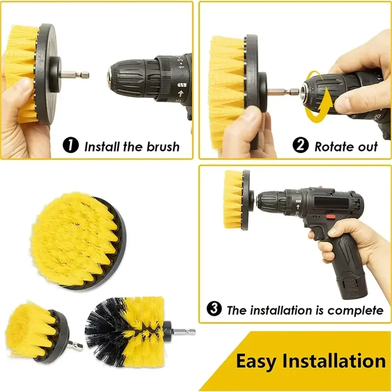 Zestaw szczotek do wiertarki 3 – Power Tools List recenzja i cena
