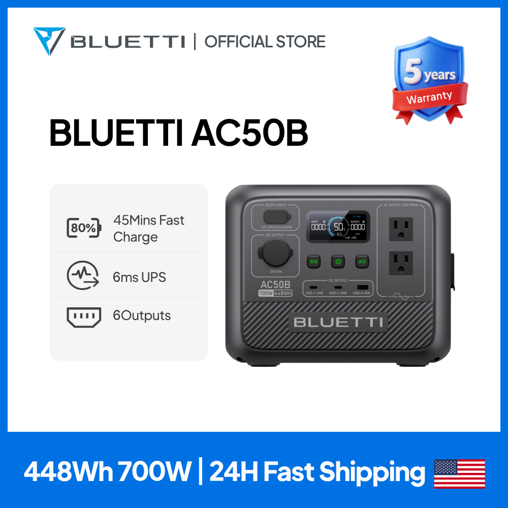 BLUETTI AC50B Przenośna Stacja – Power Tools For Home recenzja i cena