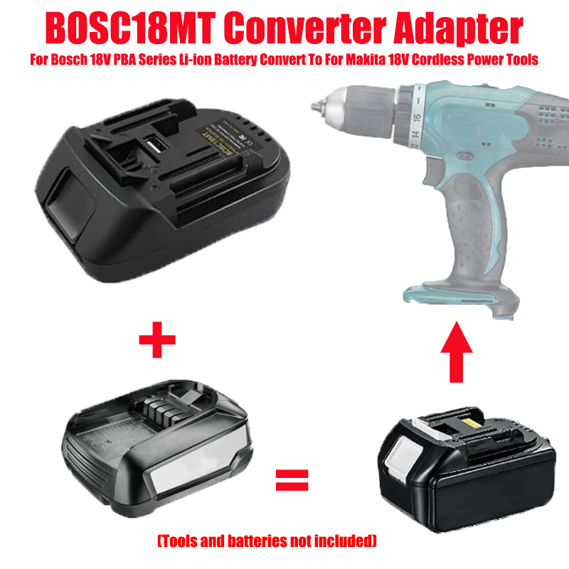 Adapter BOSC18MT do akumulator – Power Tools Battery Adapter recenzja i cena