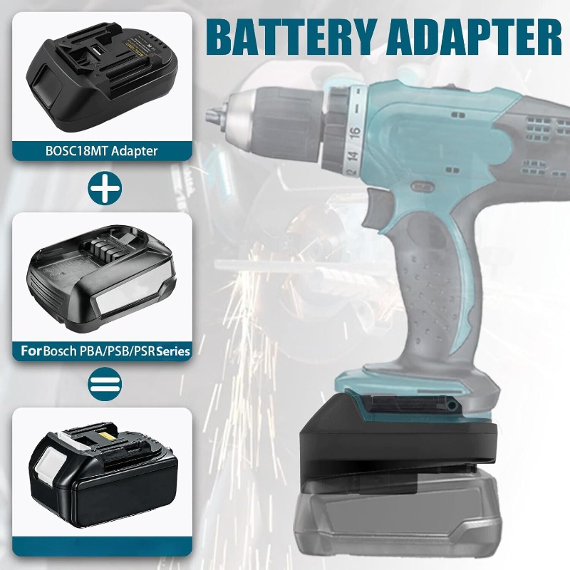 Adapter BOSC18MT do akumulator – Power Tools Battery Adapter recenzja i cena