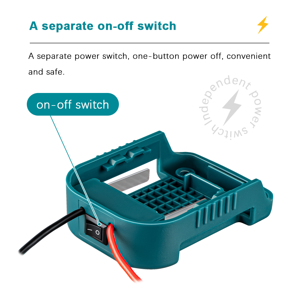 Zewnętrzny adapter akumulatora – Power Tools Battery Adapter recenzja i cena