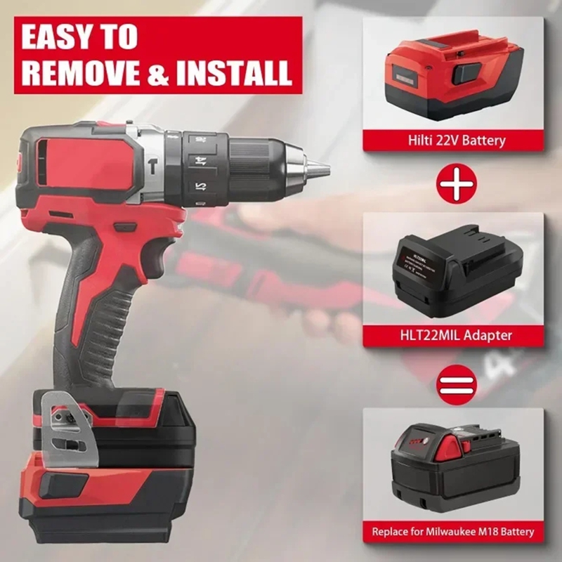 Adapter do akumulatorów do ele – Power Tools Battery Adapter recenzja i cena