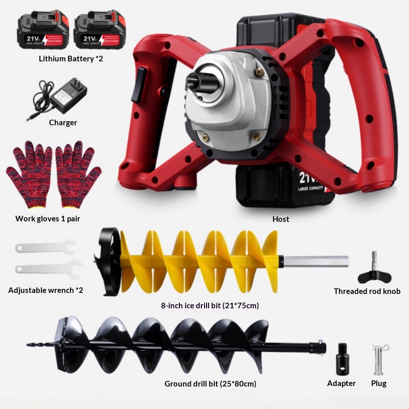Wiertarka elektryczna 21V z ak – Power Tools For Construction recenzja i cena